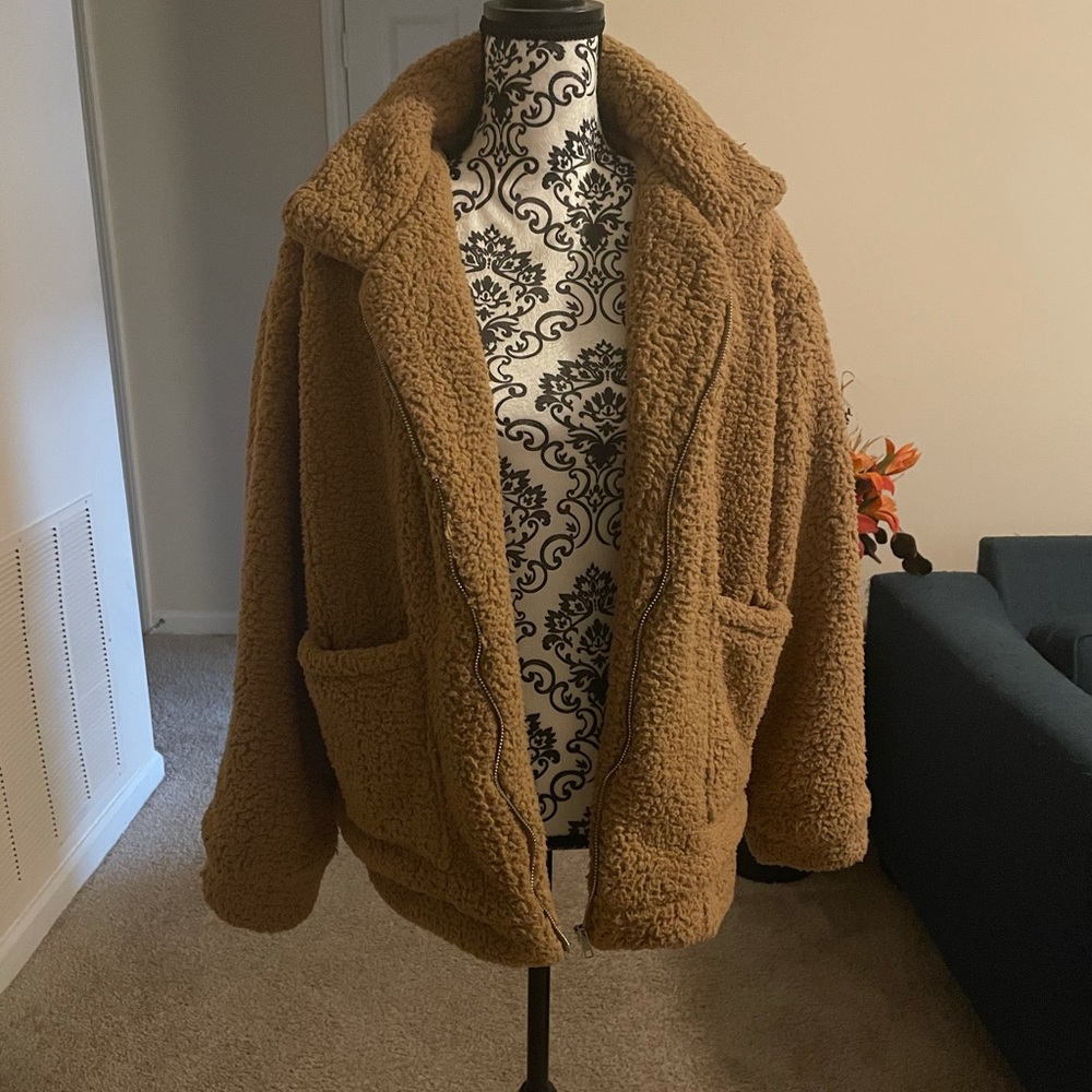 Teddy zip jacket